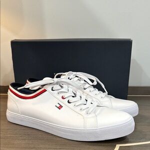 Tommy Hilfiger Men's White Sneakers Rawler Size 12